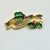 1950s Vintage Boho Chic Americana Christmas Happy Holidays Ribbon Brooch, Gerry’s Creatives For Sale - Image 6 of 6