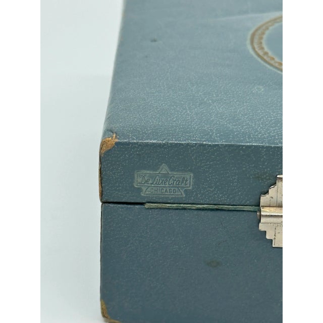 Plastic Vintage 1960's Mary Grey Hosiery Deluxe Craft Chicago Box For Sale - Image 7 of 7