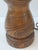 Vintage MCM Wooden Base With Rattan Shade Table Lamp For Sale - Image 4 of 7