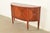 A beautiful French Regency Louis XVI style demilune cabinet or sideboard By Ethan Allen USA, Circa Late 20th Century...