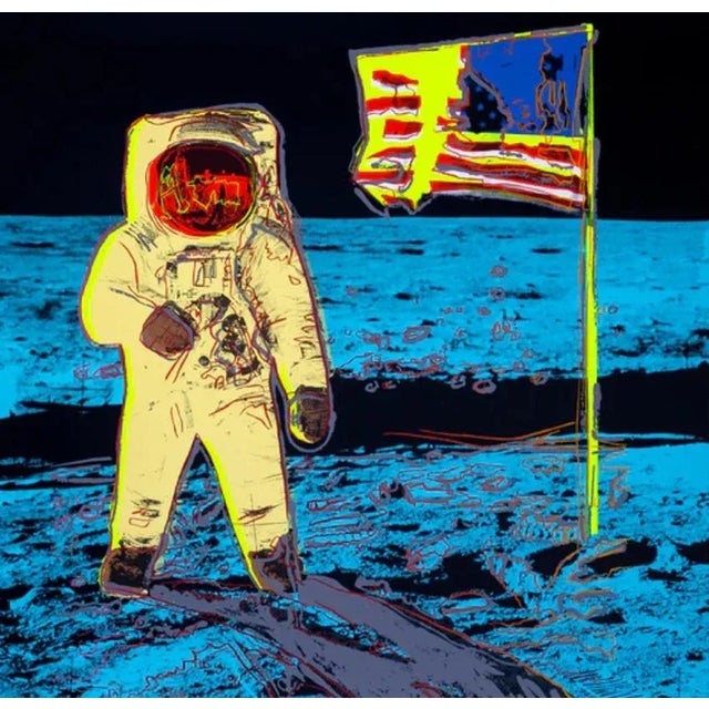 Silkscreen print from photo negatives of original Factory Additions stencil on museum quality board. Printed with the...