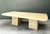 Contemporary Vintage Goatskin Extendable Dining Table For Sale - Image 3 of 12