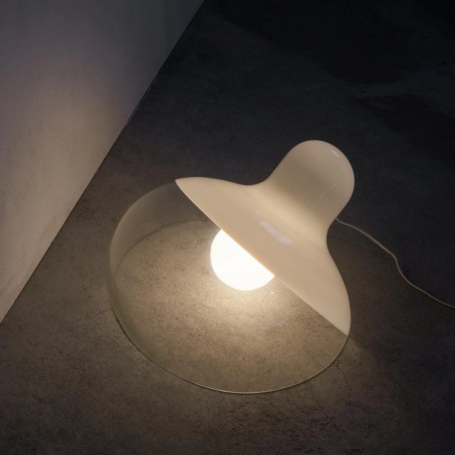 Large Floor Lamp attributed to Gino Viscosi for Vistosi Vetreria, 1970s For Sale - Image 6 of 10