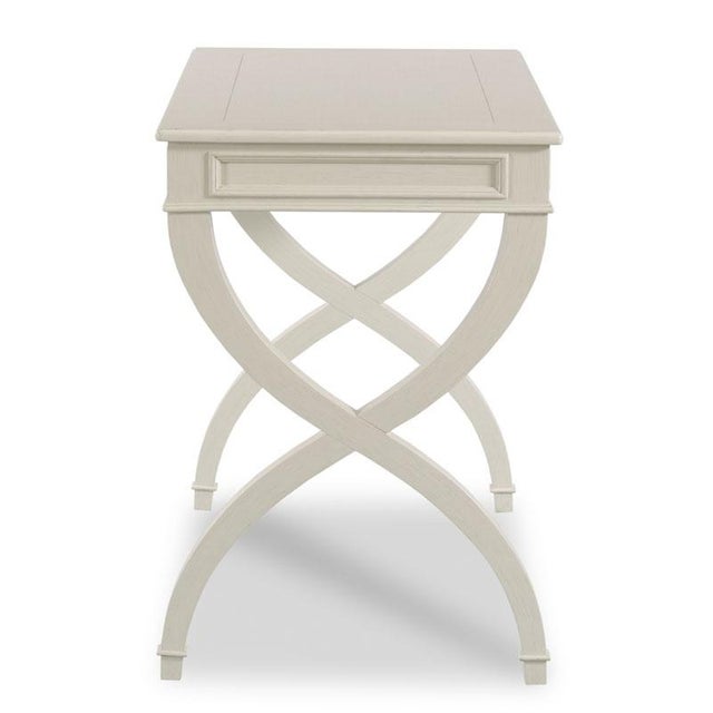 Woodbridge Furniture Woodbridge Furniture Bedside Writing Table in Carrara Finish For Sale - Image 4 of 6