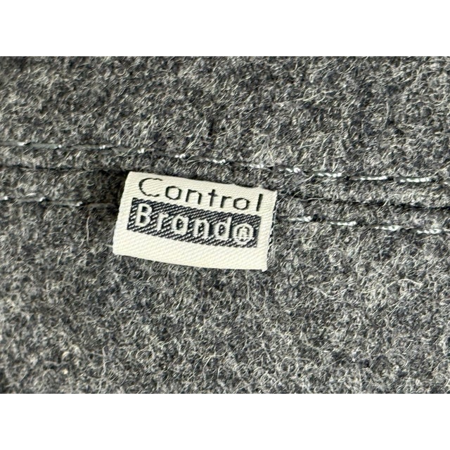 Control Brand Modern Felt Dining Chairs, Set of Six For Sale - Image 11 of 12