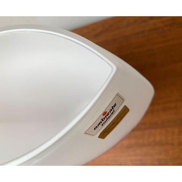 Postmodern German Glass Table Lamp and Vase Set from Ambiente Schott Zwiesel, 1980s, Set of 2 For Sale - Image 14 of 18