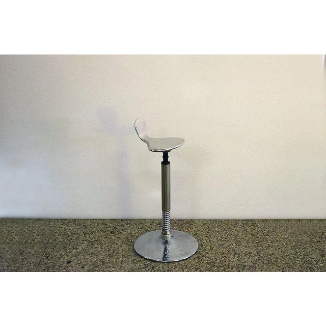 1970s Italian Adjustable Medical Stool, 1970s For Sale - Image 5 of 9