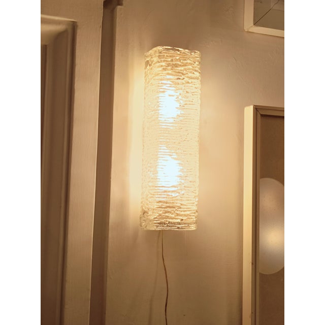 Murano Glass Wall Lamp from Kaiser Leuchten, Germany, 1970s For Sale - Image 6 of 8