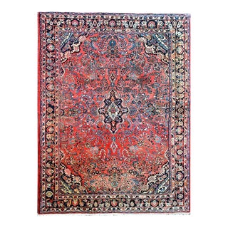 Early 20th Century Persian Dargazin Rug For Sale