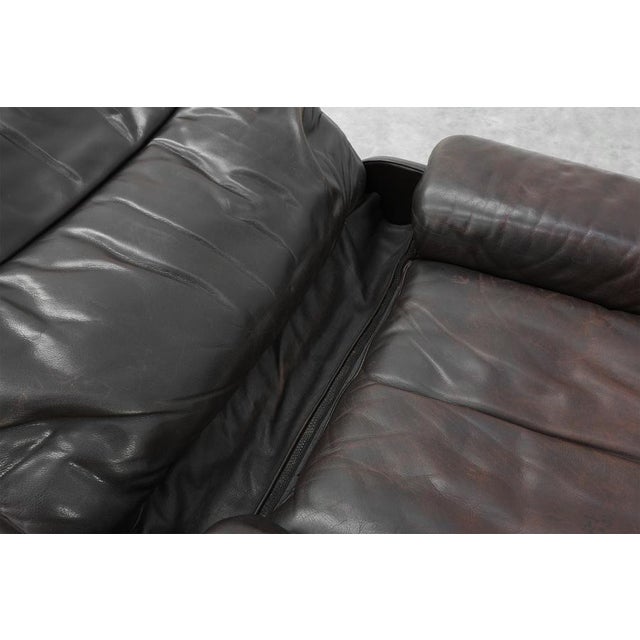 Mid-Century Modern DS‑66 Relax Chair in Brown Leather from de Sede, Switzerland, 1960s For Sale - Image 13 of 18