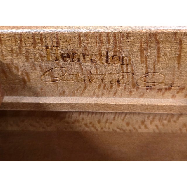 Brown Vintage Henredon Furniture French Neoclassical Louis XVI–style Tall Chest For Sale - Image 8 of 17