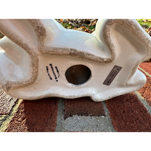 Wood Vintage Italian Cat Piggy Bank For Sale - Image 7 of 8