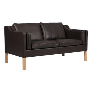 Two-Seat Sofa by Børge Mogensen for Fredericia For Sale