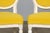 French French Louis XVI Style Painted Side Chairs in Lemon Velvet - A Pair For Sale - Image 3 of 12