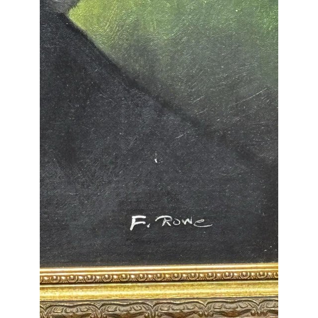 F Rowe, Portrait of the Painter Hendrick Martensz, Paint, Framed For Sale - Image 6 of 11
