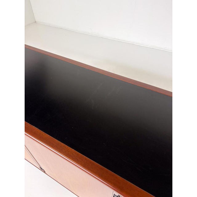 Mid-Century Wood Sideboard attributed to Gianfranco Frattini, Italy, 1970s For Sale - Image 16 of 18