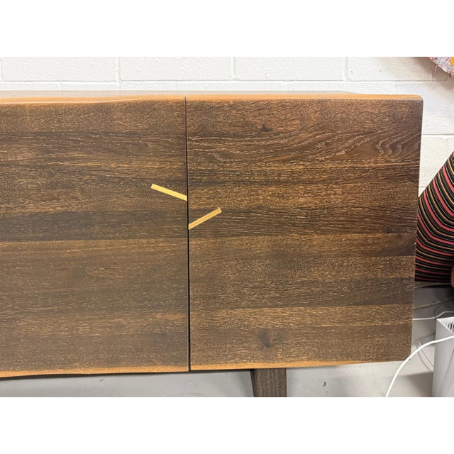 Artisan Made Live Edge Credenza Sideboard For Sale - Image 14 of 18