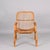 Mid-Century Italian French Riviera Rattan and Bamboo Armchair, 1960s For Sale - Image 14 of 15