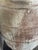 Monumental Ribbed Terracotta Planter With Heavily Distressed Patina For Sale In Los Angeles - Image 6 of 11