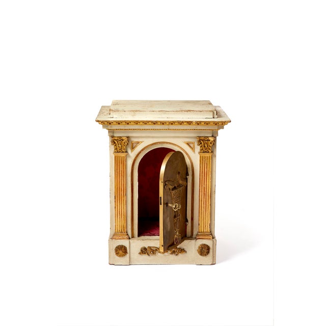 Tabernacle with Pure Gold Door For Sale - Image 6 of 6