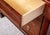 2010s Ethan Allen British Classics Collection Nutmeg Chest of Drawers With Hidden Top Drawer & Protective Glass Top For Sale - Image 5 of 6