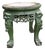 Antique 19th Century Chinese Carved Hongmu Rosewood Marble Top Table Cut Down For Sale