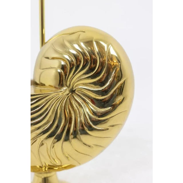Gilt Bronze Table Lamp, 1970s For Sale - Image 6 of 11