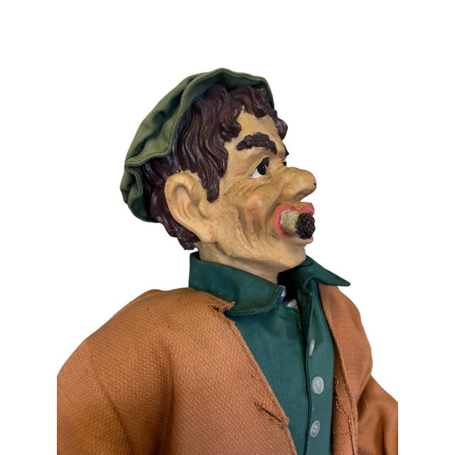 Ceramic Vintage Crowne Collection Porcelain Character Figure “Tales of City Life” For Sale - Image 7 of 10