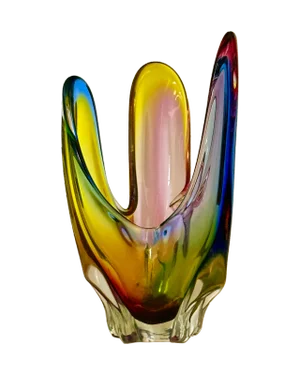 Murano Glass Vase - Mid Century - Kamei Osaka • Japan