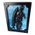 Vintage Wall Sconce, Lamp, Light With Fisherman, Stained Glass For Sale