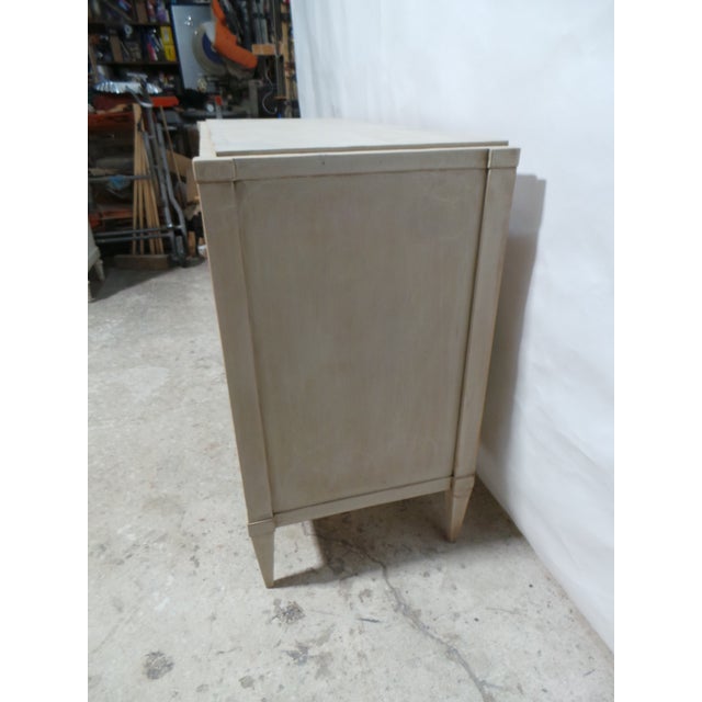 1980s Swedish Gustavian Style 3 Drawer Chest of Drawers For Sale - Image 5 of 9