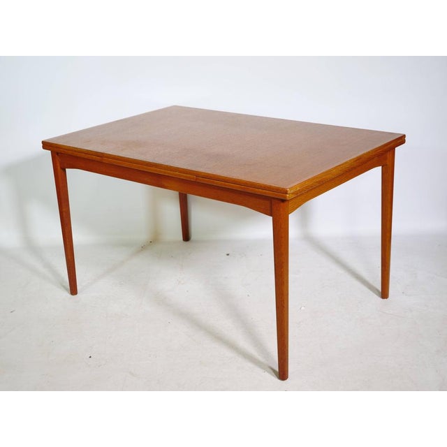 Mid-Century Modern Danish Extendable Dining Table in Teak, 1960s For Sale - Image 12 of 12