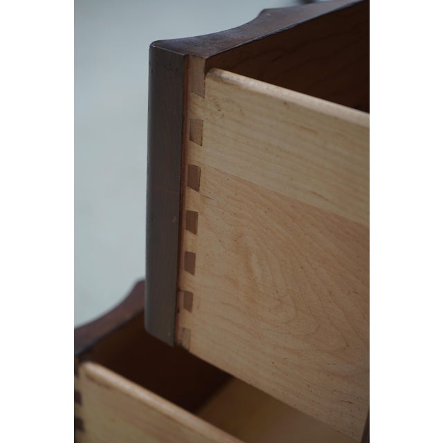 1990s Harden Cherry Country French Commode Chest For Sale - Image 5 of 17