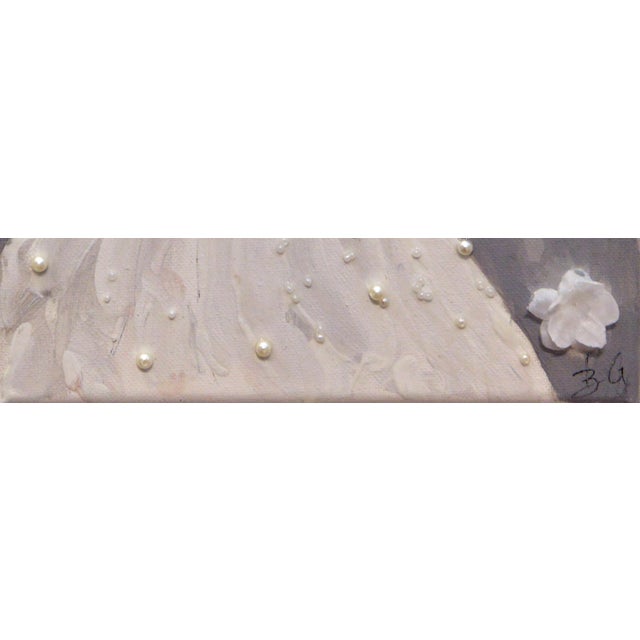 This enchanting mixed media piece by Rebeka Gatechew captures the essence of bridal beauty and elegance. The artwork...