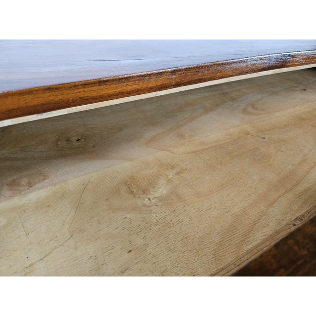 Art Deco Chest of Drawers in Mahogany Burl with Brass Handles, 1940 For Sale - Image 12 of 18