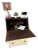 Mid-20th Century Refinished Drop-Front Secretary Desk For Sale