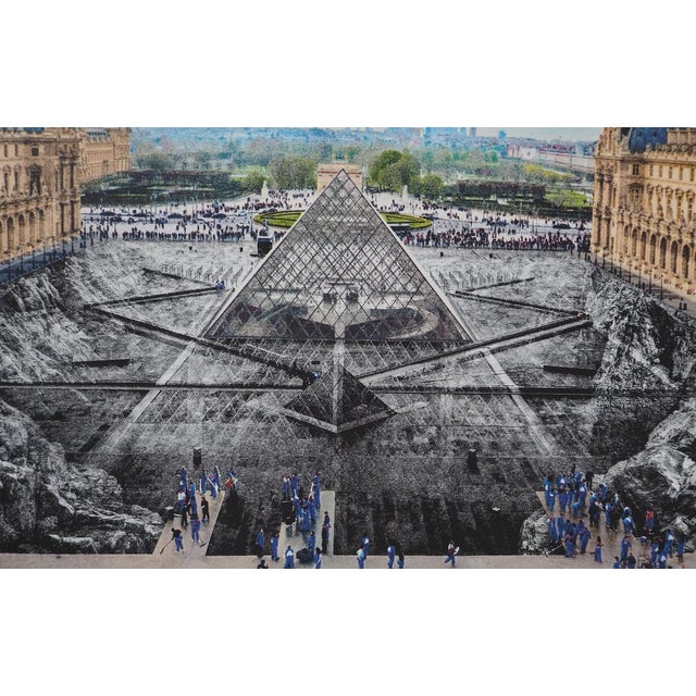 JR, JR au Louvre, Lithograph For Sale - Image 5 of 10