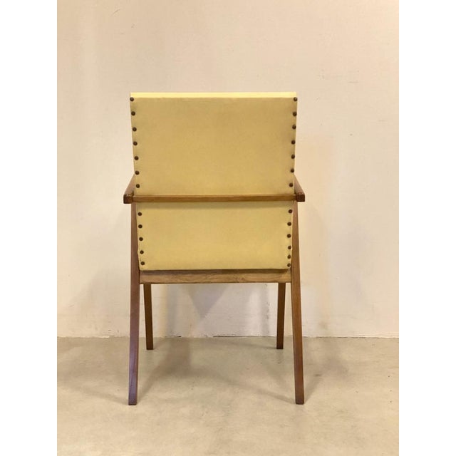Wood Set of Armchairs, 1950s For Sale - Image 7 of 16