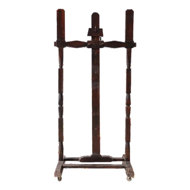 20th Century French Folk Art Easel For Sale