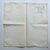 Mid 20th Century Set of 6 Off White Linen & Cotton Dining Napkins With Cut Work For Sale - Image 14 of 16