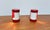 Mid-Century Modern Italian Space Age Red Model Laura Table Lamps by Olaf Von Bohr and Diego Valenti for Valenti Luce Milano, 1960s, Set of 2 For Sale - Image 17 of 18