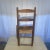 Early American Ladder Back Chair For Sale - Image 4 of 12