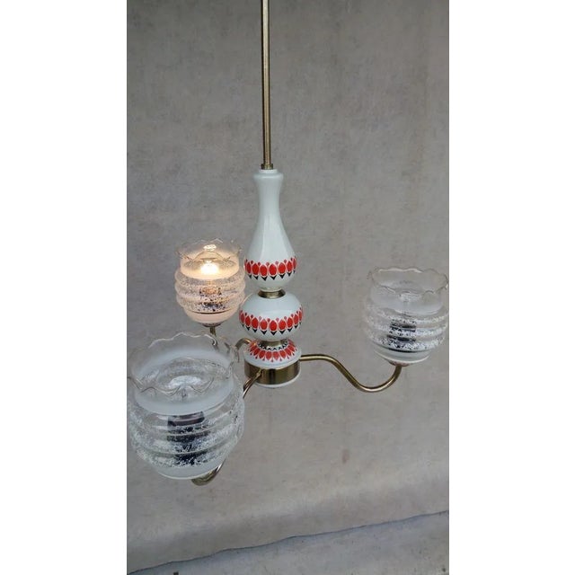 Vintage Chandelier, 1960s For Sale - Image 4 of 11