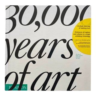 " 30,000 Years of Art : 1000 Masterpieces From the Earliest Times to the Present " 1st Edition Extra Large Art History Survey Book For Sale