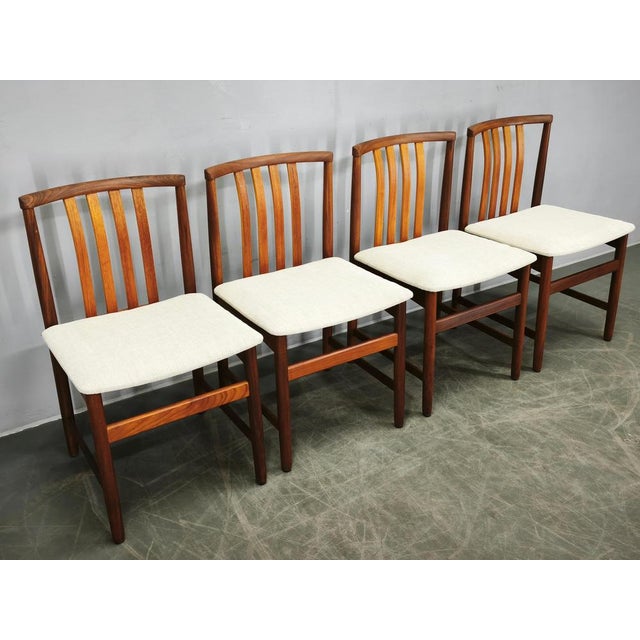 Danish Teak Dining Chairs, 1960s, Set of 4 For Sale - Image 12 of 14