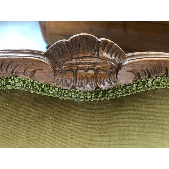 Walnut Armchairs and Sofa by Simoeng, Set of 3 For Sale - Image 9 of 14