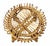 1960s Bamboo and Rattan Circular Stool attributed to Franco Albini, Italy, 1960s For Sale - Image 5 of 8