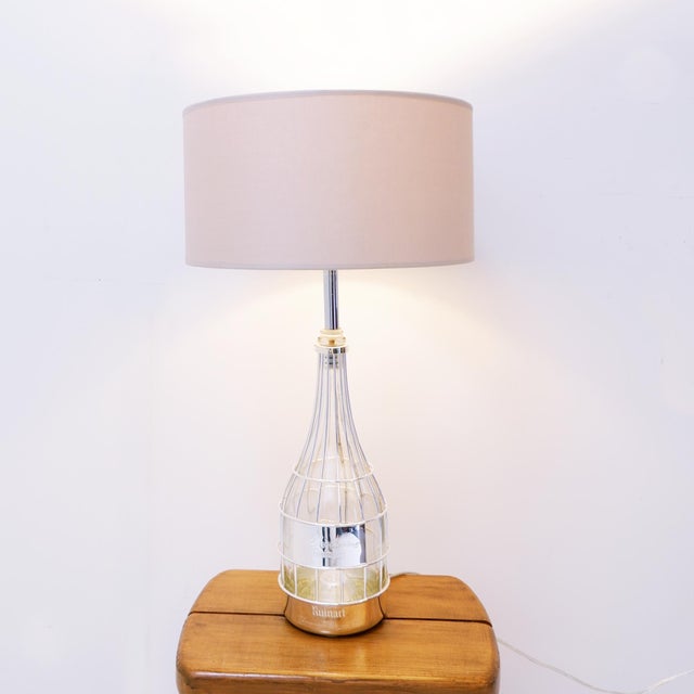 Decanter Table Lamp by Maison Christofle for Ruinart, 1980s For Sale - Image 3 of 18
