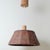 Gold Scandinavian Sculptural Pine Wood Pendant Light, Sweden, 1980 For Sale - Image 8 of 18