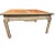 Baker Furniture Company Baker Furniture Company 1940s Vintage Tooled Leather and Cerused Oak Cocktail Table - Rare Find! For Sale - Image 4 of 6